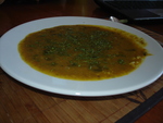 Пряный непальский чечевичный суп