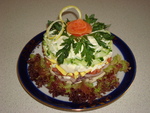 слоеный салат