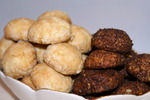 Фруктово-кокосовое рассыпчатое печенье