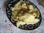 Тухум барак или вареники с яичной начинкой(узбекская кухня)