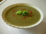 Суп-пюре из сельдерея (Crema di sedano)