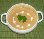 Суп из тыквы с грецкими орехами