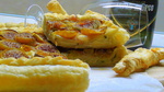 Пирог с камамбером и инжиром «Натальин день» и сырные палочки, как бонус.