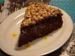 Шоколадно - кокосовый  торт(турецкий  шоколадный пирог)