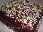 Шоколадно-карамельный пирог