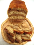 Постный «полосатый» хлеб