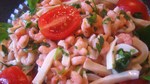 Салат для любителей морепродуктов