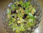 Сырно-виноградный салат