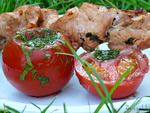 Фаршированные маринованные помидоры (и к водочке, и к мясу, и просто так)))