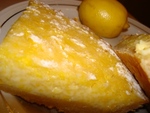 Пирог лимонно-манговый 