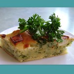 Feta - запеканка ароматная с петрушкой и базиликом