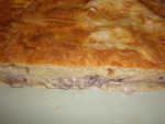 Пирог из лаваша с картофельно-сливочно-грибной начинкой