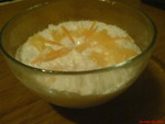 Кокосовый рис с апельсином