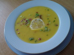Крем-суп из жёлтой паприки