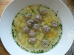 Суп с фрикадельками (вариант)