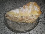 Яблочный пирог со сметанным кремом