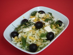 Салат из капусты с сыром  Фетакса