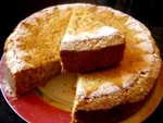 Творожно-ореховый пирог с финиками