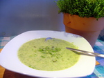 Зеленый суп-крем 