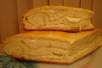 Слоённый сырный хлеб