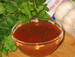 Соус томатно-чесночный к жареной курочке