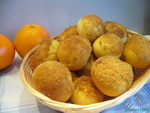 Апельсиновые мини-булочки 