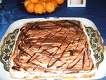 Пирог с шоколадом и вишней