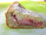 Пирог ягодный со сметанной заливкой