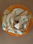 Слойки с мятным сыром