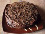 шоколадно-блинный торт!