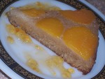 персиковый перевёртыш(пирог)