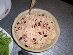 Плов с cranberry (клюква)