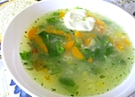 Рисово-овощной суп 
