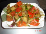 салат из запечённых овощей