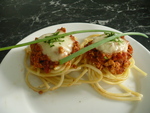 Spaghetti bolognese-Гнездышки