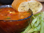 Томатный суп в итальянском стиле